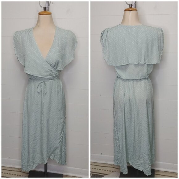 Other Stories printed wrap dress size 6 - Picture 2 of 15